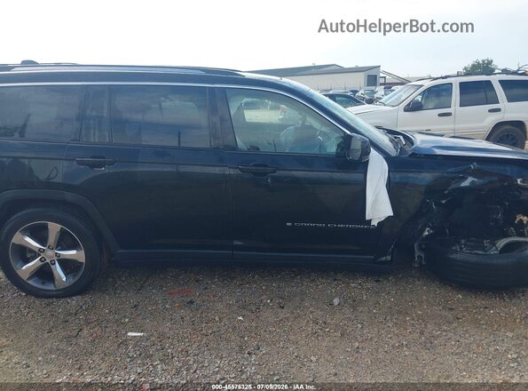 1C4RJKBG1M8100805 2021 JEEP GRAND CHEROKEE L Black Rear interior view