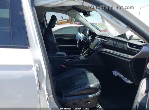 1C4RJKBG1M8105860 2021 JEEP GRAND CHEROKEE L White Vista interior delantera