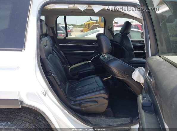 1C4RJKBG1M8105860 2021 JEEP GRAND CHEROKEE L White Vista de la etiqueta del VIN