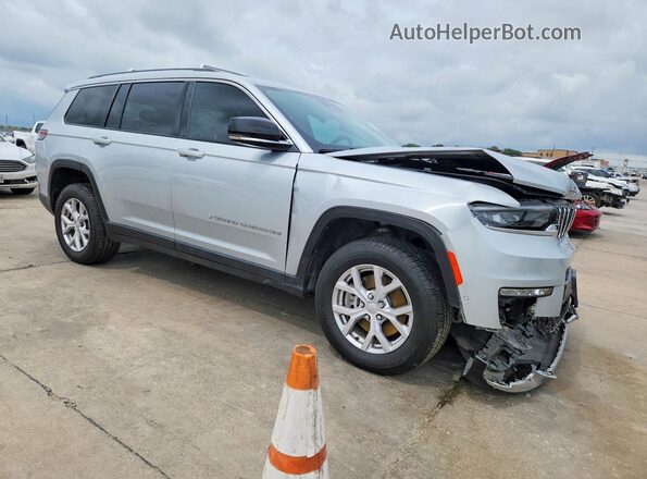 1C4RJKBG1N8564498 2022 JEEP GRAND Silver Front right