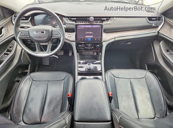 1C4RJKBG1N8564498 2022 JEEP GRAND Silver Dashboard view