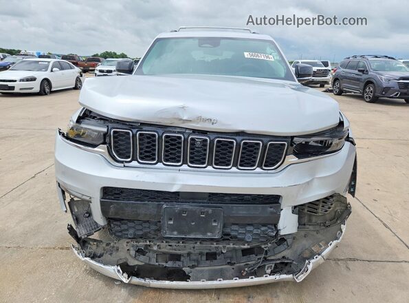 1C4RJKBG1N8564498 2022 JEEP GRAND Silver Front view