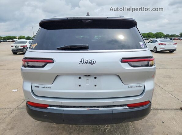 1C4RJKBG1N8564498 2022 JEEP GRAND Silver Rear view