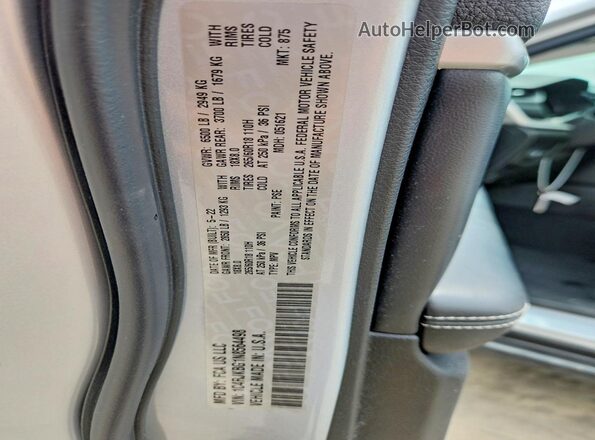 1C4RJKBG1N8564498 2022 JEEP GRAND Silver Engine compartment view