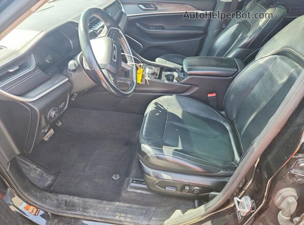 1C4RJKBG2M8100876 2021 JEEP GRAND Black Front interior view