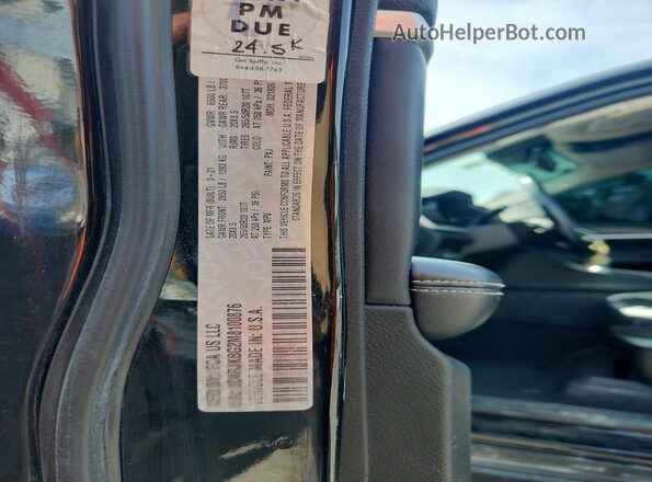 1C4RJKBG2M8100876 2021 JEEP GRAND Black VIN sticker view
