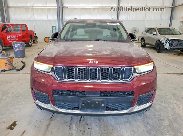 1C4RJKBG2M8117211 2021 JEEP GRAND Maroon Vista frontal