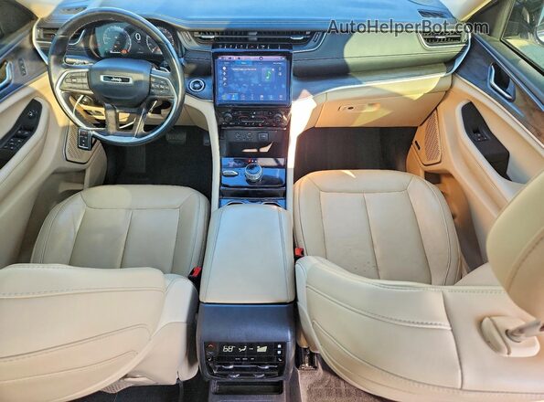 1C4RJKBG2M8144750 2021 JEEP GRAND White Вид панелі приладів