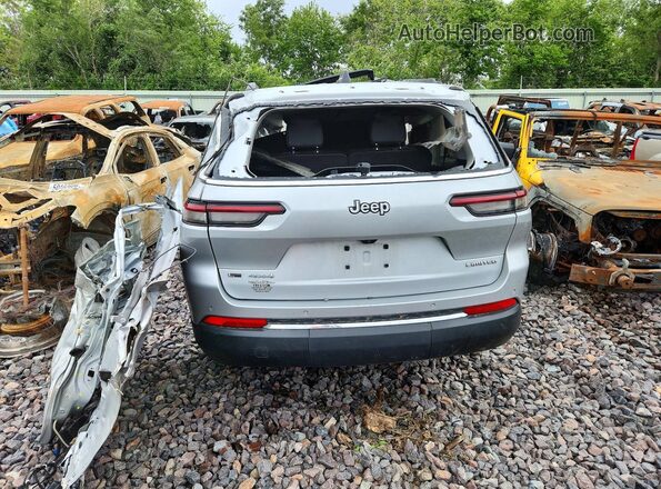 1C4RJKBG2M8158728 2021 JEEP GRAND Silver Vista trasera