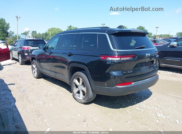 1C4RJKBG2M8186514 2021 JEEP GRAND CHEROKEE L Black უკანა მარცხენა