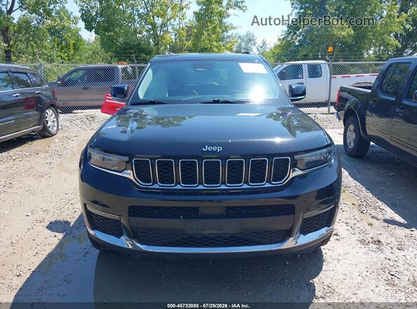 1C4RJKBG2M8186514 2021 JEEP GRAND CHEROKEE L Black ხელსაწყოთა პანელის ხედი