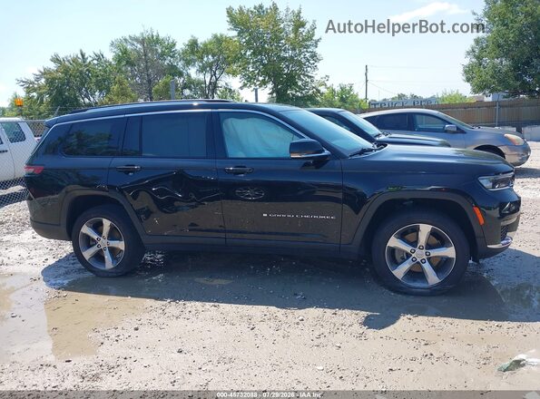 1C4RJKBG2M8186514 2021 JEEP GRAND CHEROKEE L Black უკანა სალონის ხედი
