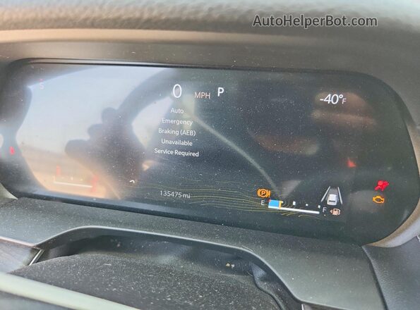 1C4RJKBG2P8738744 2023 JEEP GRAND Gray Instrument cluster view