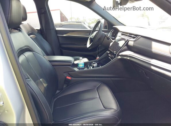 1C4RJKBG2R8519432 2024 JEEP GRAND CHEROKEE L Silver Widok wnętrza z przodu