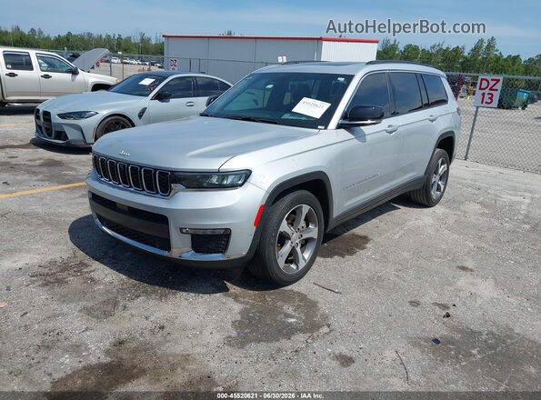 1C4RJKBG2R8519432 2024 JEEP GRAND CHEROKEE L Silver Przód lewy