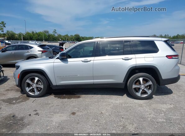 1C4RJKBG2R8519432 2024 JEEP GRAND CHEROKEE L Silver Widok wnętrza 360 stopni