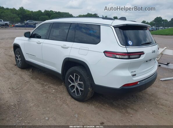 1C4RJKBG2R8931415 2024 JEEP GRAND CHEROKEE L White Trasero izquierdo