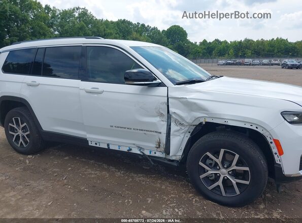 1C4RJKBG2R8931415 2024 JEEP GRAND CHEROKEE L White Vista frontal