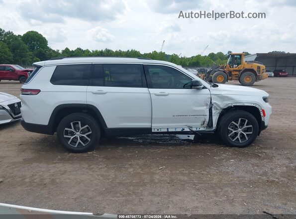 1C4RJKBG2R8931415 2024 JEEP GRAND CHEROKEE L White Vista interior trasera