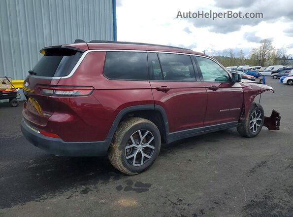 1C4RJKBG2S8631427 2025 JEEP GRAND Maroon Trasero derecho