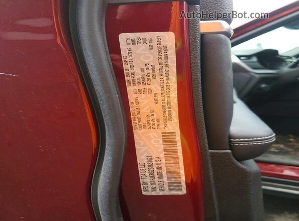 1C4RJKBG2S8631427 2025 JEEP GRAND Maroon Vista del compartimento del motor