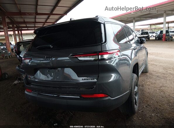 1C4RJKBG2S8641536 2025 JEEP GRAND CHEROKEE L Серый Задняя правая четверть