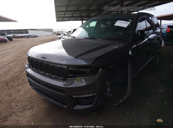 1C4RJKBG2S8641536 2025 JEEP GRAND CHEROKEE L Серый Передняя левая четверть