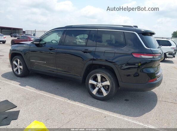 1C4RJKBG3M8125530 2021 JEEP GRAND CHEROKEE L Черный Задняя левая четверть