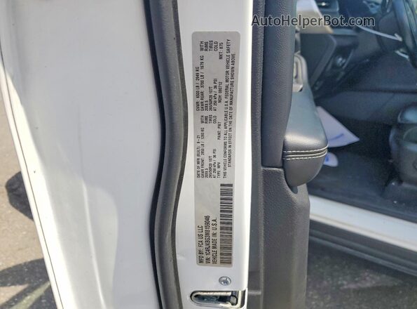 1C4RJKBG3M8159046 2021 JEEP GRAND White VIN sticker view
