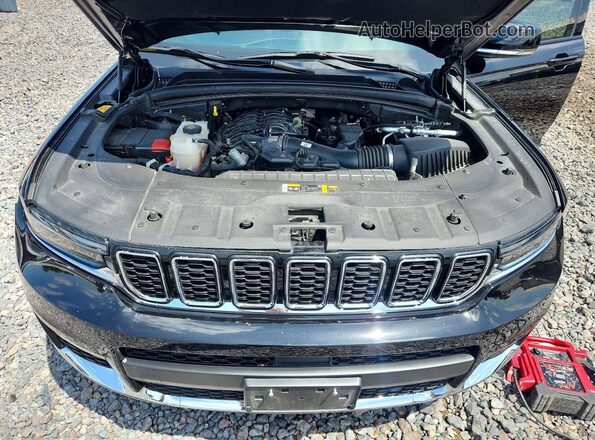 1C4RJKBG3M8169592 2021 JEEP GRAND Black Widok wnętrza z tyłu