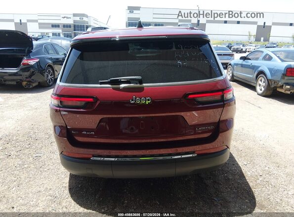1C4RJKBG3M8206902 2021 JEEP GRAND CHEROKEE L Red 