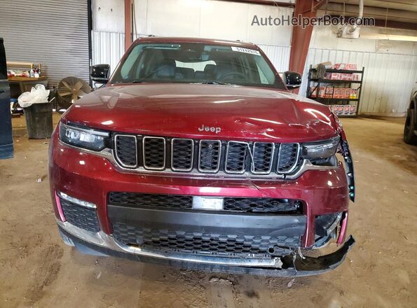 1C4RJKBG3P8733424 2023 JEEP GRAND Темно-бордовый Вид спереди