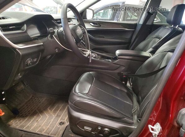 1C4RJKBG3P8733424 2023 JEEP GRAND Темно-бордовый Вид салона спереди
