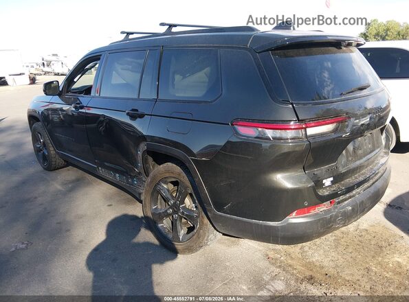 1C4RJKBG3P8736372 2023 JEEP GRAND CHEROKEE L Черный Задняя левая четверть