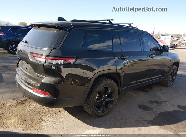 1C4RJKBG3P8736372 2023 JEEP GRAND CHEROKEE L Черный Задняя правая четверть