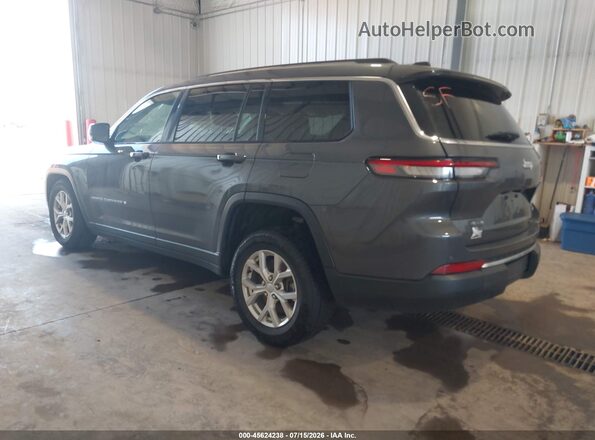 1C4RJKBG3P8828887 2023 JEEP GRAND CHEROKEE L Серый Задняя левая четверть