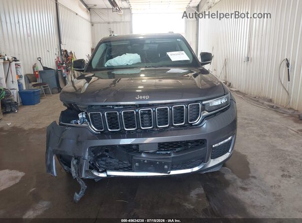 1C4RJKBG3P8828887 2023 JEEP GRAND CHEROKEE L Серый Вид задней части салона