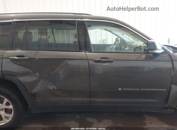1C4RJKBG3P8828887 2023 JEEP GRAND CHEROKEE L Серый Панорамный вид салона 360°