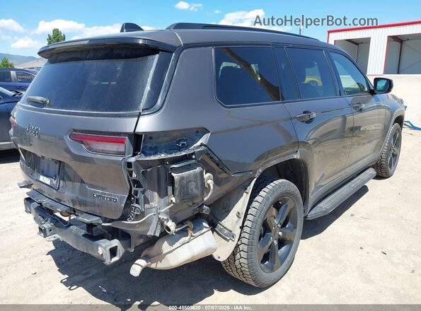 1C4RJKBG3R8548387 2024 JEEP GRAND CHEROKEE L Gray Задня права чверть