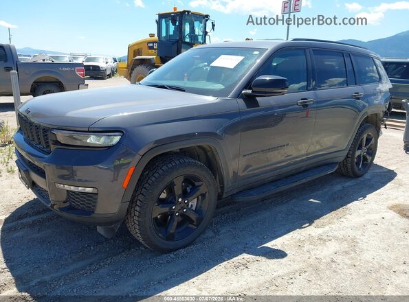 1C4RJKBG3R8548387 2024 JEEP GRAND CHEROKEE L Gray Передня ліва чверть