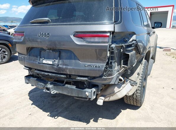 1C4RJKBG3R8548387 2024 JEEP GRAND CHEROKEE L Gray Вид спереду