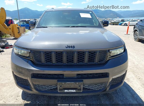 1C4RJKBG3R8548387 2024 JEEP GRAND CHEROKEE L Gray Вид задньої частини салону