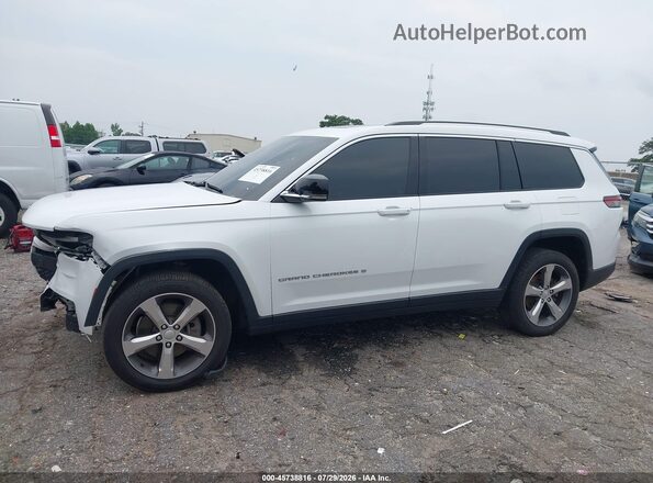 1C4RJKBG4M8101804 2021 JEEP GRAND CHEROKEE L Белый Панорамный вид салона 360°