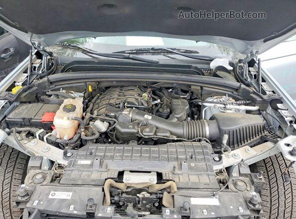 1C4RJKBG4M8128551 2021 JEEP GRAND Silver Vista del compartimento del motor