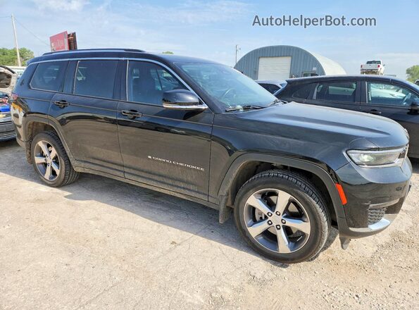 1C4RJKBG4M8133944 2021 JEEP GRAND Черный Передняя правая четверть