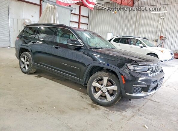 1C4RJKBG4M8140733 2021 JEEP GRAND Черный Передняя правая четверть