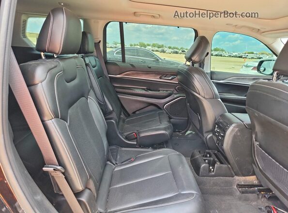 1C4RJKBG4M8154292 2021 JEEP GRAND Black Vista de los asientos traseros