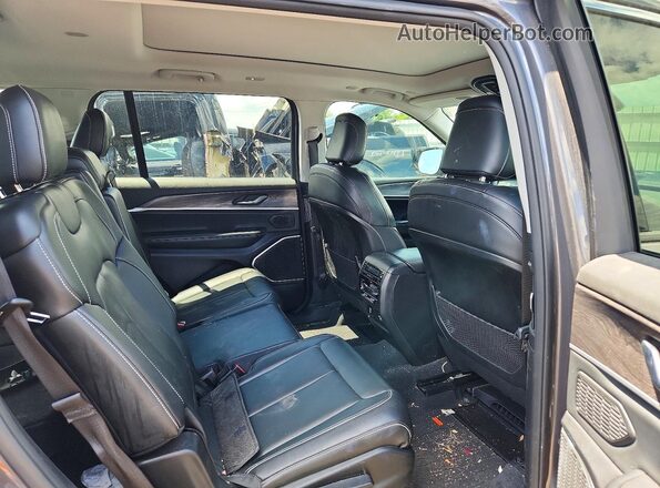 1C4RJKBG4M8191231 2021 JEEP GRAND Gray Вид задніх сидінь