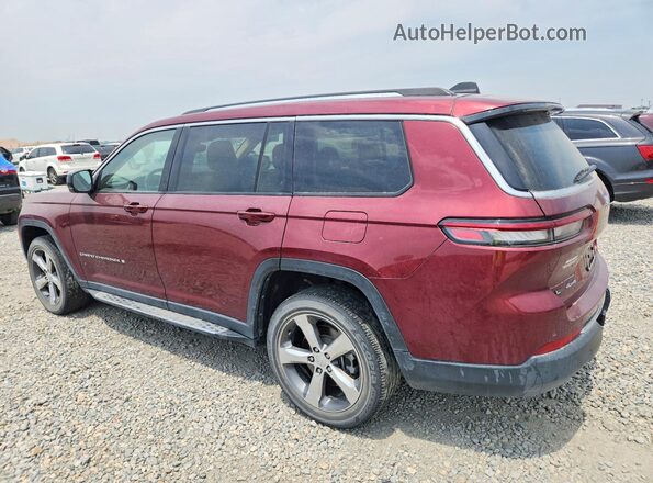 1C4RJKBG4N8550482 2022 JEEP GRAND Maroon Trasero izquierdo