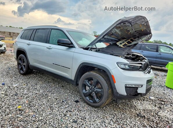 1C4RJKBG4R8593600 2024 JEEP GRAND Серебряный Передняя правая четверть